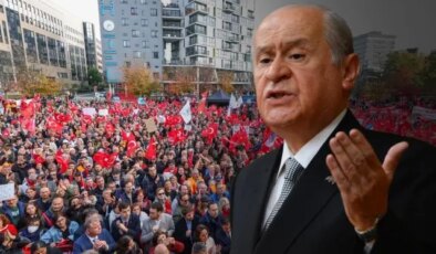 Bahçeli’yi küplere bindiren miting: Türkiyemizi ayaklar altına aldılar, yazıklar olsun