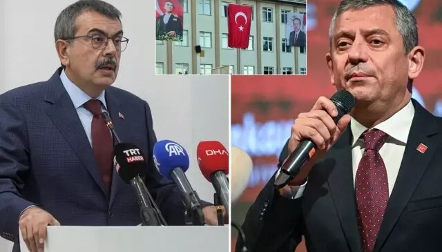 Bakan Tekin’den okullara Cumhurbaşkanı Erdoğan’ın posterinin asılmasıyla ilgili eleştirilere yanıt