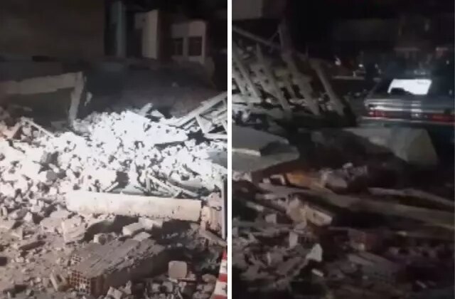 Balıkesir’den korkutan görüntüler! Yıkılan binalar var