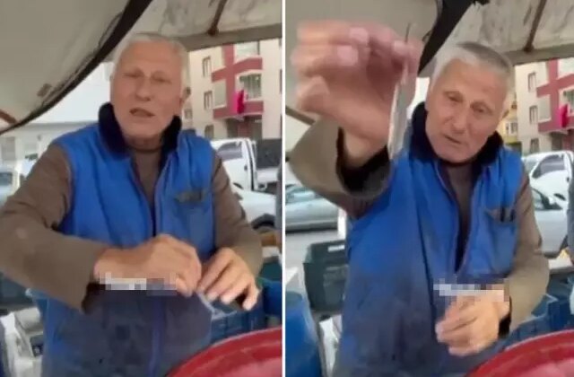 Balıkların tazeliğini kanıtlamak için yaptığı şey akılalmaz