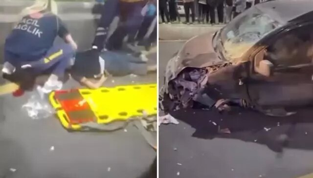 Batman’da hafif ticari araç, motosiklet ve elektrikli bisiklet çarpıştı: 6 yaralı