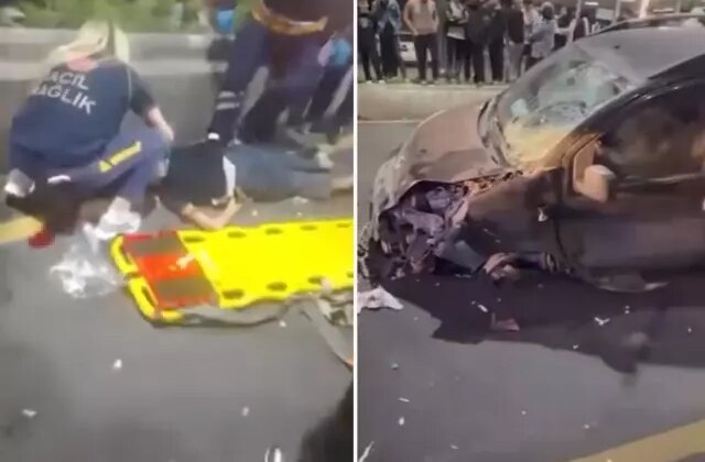 Batman’da hafif ticari araç, motosiklet ve elektrikli bisiklet çarpıştı: 6 yaralı