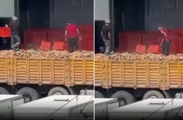 Belediyeye ait fırında infial yaratan görüntü