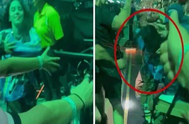 Billie Eilish’e konserde büyük şok! Korumalar hemen oraya koştu