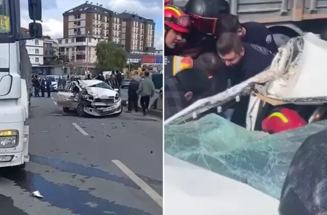Bir aileyi paramparça eden kaza! Anne hayatını kaybetti, baba ve çocuk yaralı