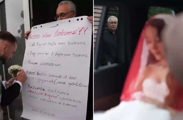 Bir babanın, damadı için hazırladığı “kızımı alma sözleşmesi” viral oldu