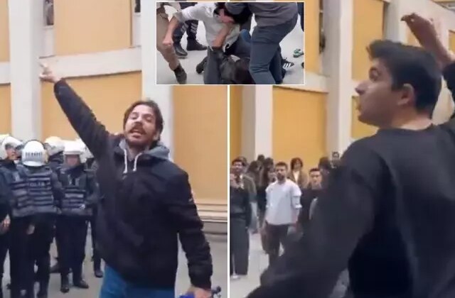 Birileri üniversiteleri karıştırmaya çalışıyor! Karşıt görüşlü öğrenciler yine kafa kafaya geldi