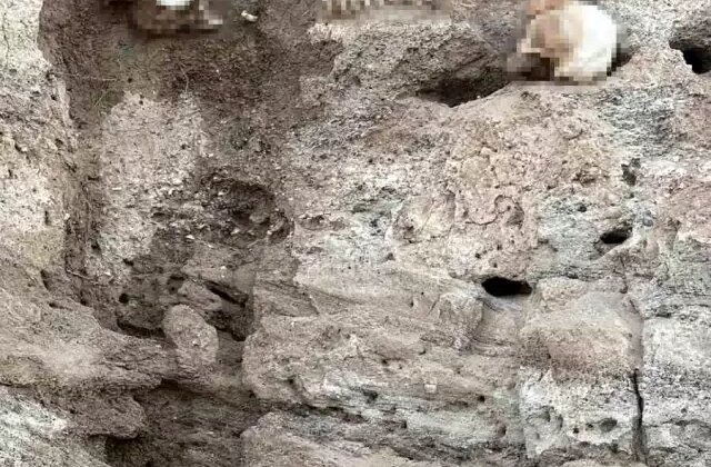 Yozgat’ta toprak altından insan kemikleri çıktı