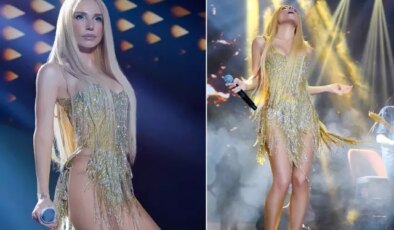 Cesur tarzıyla bilinen Gülşen, bu kez bambaşka bir görünümde