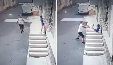 Çocuğa şiddet kamerada! Görüntüleri izleyen aile emniyete koştu