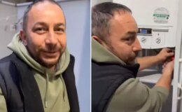 Çöken binada hayatını kaybeden babadan geriye bu görüntüler kaldı