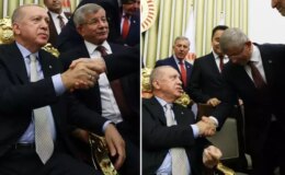 Cumhurbaşkanı Erdoğan ile bir araya gelen Davutoğlu o anları anlattı