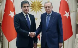 Cumhurbaşkanı Erdoğan, Irak Kürt Bölgesel Yönetimi Başkanı Barzani’yi kabul etti