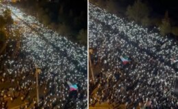 Diyarbakır’da binlerce kişi Gazze için yürüdü