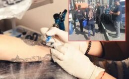 Dövmecilik yapan iş yerleri arasında silahlı kavga! 4 kişi yaralandı
