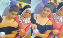 Düğünde çekilen garip görüntü: Arkadaki kadının hareketine dikkat