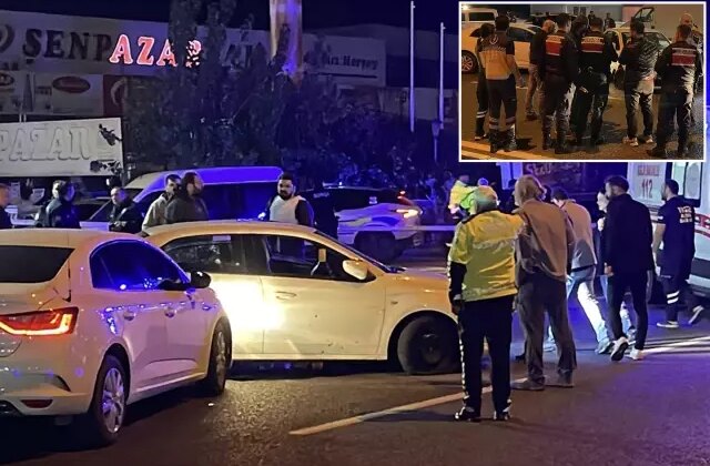 Gasbettiği araçla kaçmaya çalışan şüpheli 2 kişiyi öldürüp 2’si polis 7 kişiyi yaraladı