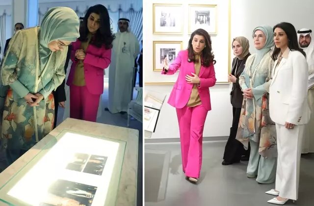 Emine Erdoğan, Kuveyt’te Al Salam Sarayı Müzesi’ni ziyaret etti