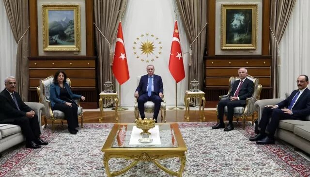 Erdoğan’la görüşen DEM Parti İmralı heyetinden ilk açıklama