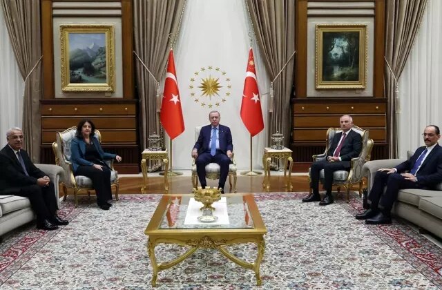 Erdoğan’la görüşen DEM Parti İmralı heyetinden ilk açıklama
