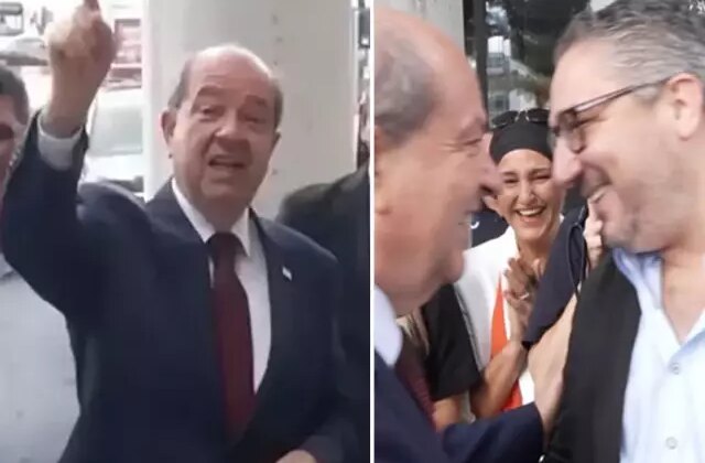 Ersin Tatar’dan muhalif belediye başkanına güldüren sitem: Öpeceğim seni şimdi
