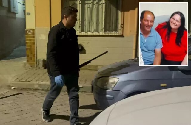 Eşini tüfekle vurarak katletti