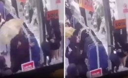 Eteğini çekip fiziki müdahalede bulunmuştu! Skandal görüntülerin ardından harekete geçildi