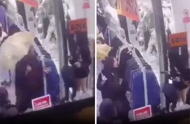 Eteğini çekip fiziki müdahalede bulunmuştu! Skandal görüntülerin ardından harekete geçildi