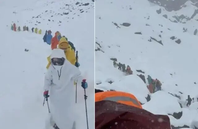 Everest Dağı’nda bin kişi mahsur kaldı, ekipler donmuş cesetler arasında ilerledi