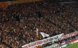 Galatasaray taraftarından Sergen Yalçın’ı duygulandıran pankart