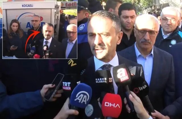 Gebze’de enkazın başına gelen Kocaeli Valisi’ni zora sokan çıkış