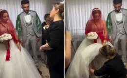 Gelinin annesinden damada soğuk duş! Kızının eteğini kaldırıp…