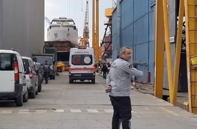 Gemide korkunç patlama: 1 işçi hayatını kaybetti