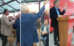 CHP kongresinde tansiyon yükseldi! İl Başkanı elindeki mikrofonu fırlattı