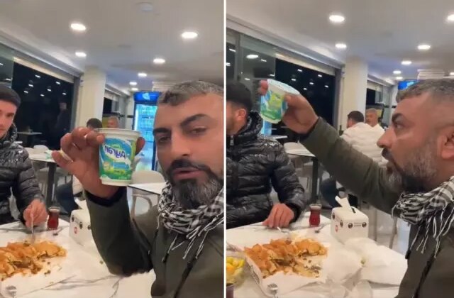 Gittiği lokantada ayranın fiyatını duyan süt üreticisi isyan etti: Ben sütün litresini…