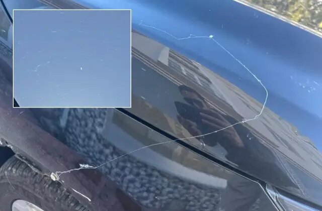 Görüntü Türkiye’den! Gökyüzünden örümcek ağı yağdı