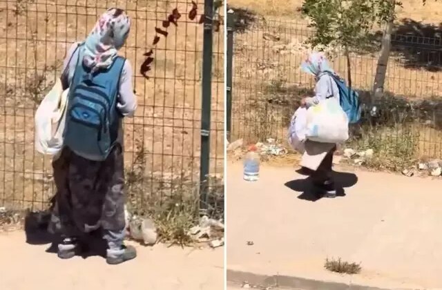Görüntü Türkiye’den! Çevredekiler rezilliğini yüzüne vursa da aldırış etmedi