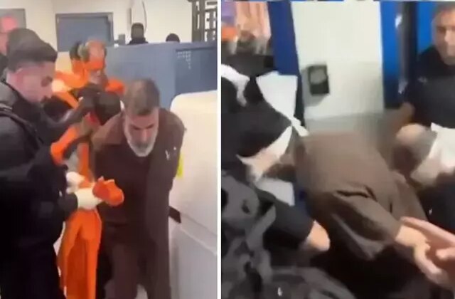 Esir takası öncesi skandal görüntüler! İsrail’den Filistinli tutsaklara işkence