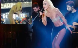 Gülşen, sahneye para atan hayranına kızdı: Üzerinde Atatürk var