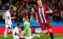 Haaland hat-trick yaptı, Norveç İsrail’i darmadağın etti