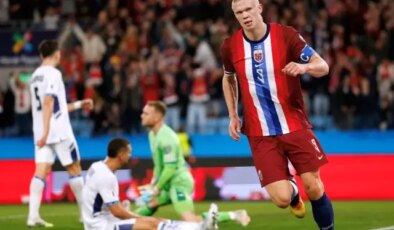 Haaland hat-trick yaptı, Norveç İsrail’i darmadağın etti