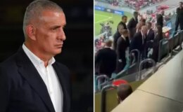 Hacıosmanoğlu’nun çıldırdığı anlar! Cumhurbaşkanı Erdoğan gelince geri döndü