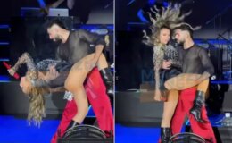Hadise sahnede sınırları zorladı