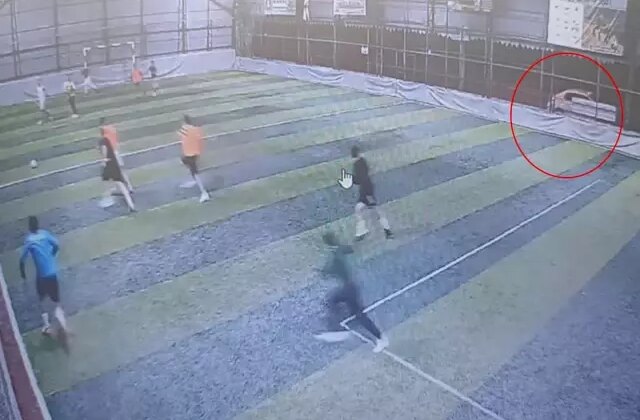 Halı sahada Edremit saldırganı paniği! Yeni görüntüsü ortaya çıktı
