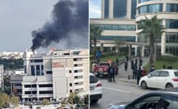 İstanbul’da hastanede korkutan yangın! Dumanlar gökyüzüne yükseldi