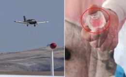 Havadan bırakılan kuduz aşıları ilçeyi paniğe sürükledi