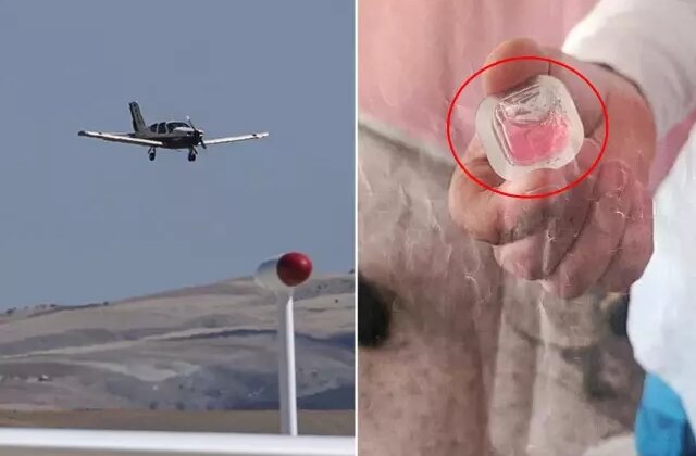 Havadan bırakılan kuduz aşıları ilçeyi paniğe sürükledi