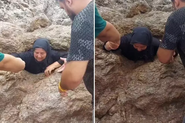 Her yıl binlerce kişi geliyor: Alevi vatandaşların geçmek için sıraya girdiği delik 2174 her yil binlerce kisi geliyor alevi 19157079 2666 o