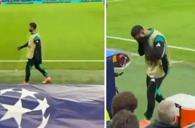 Herkes o hareketini konuşuyor! Muhammed Salah’ın zor anları kamerada