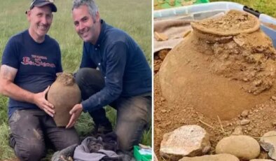 Hobi olarak yola çıktılar, ülkenin en büyük hazinesini buldular